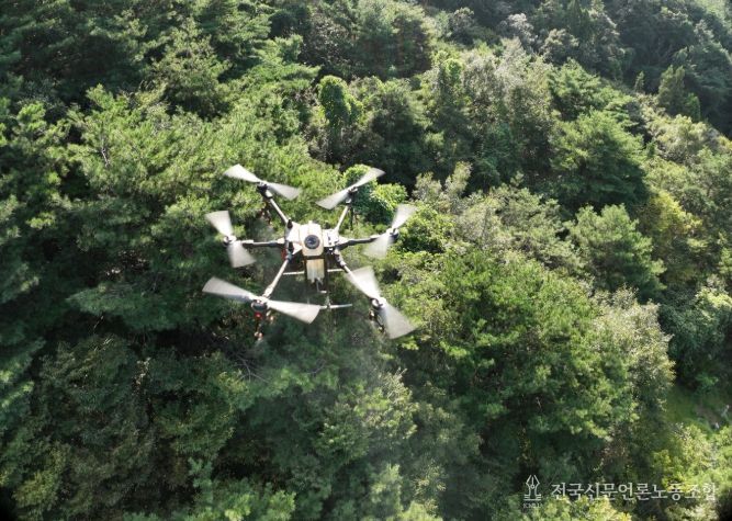 정밀 드론방제(함안군)
