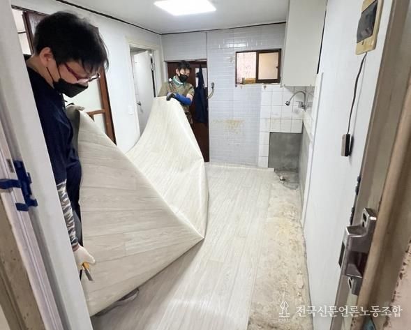 수원시 장안구 율천동, 저소득 중장년 1인 가구 집수리 지원