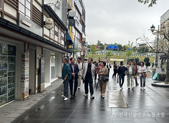 간판 디자인 개선사업 선진지 견학 실시