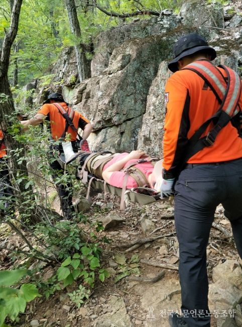 즐거운 산행을 위한 안전수칙 준수는 필수