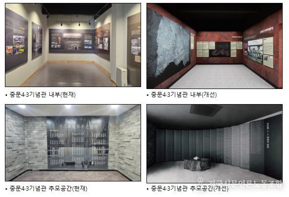 중문4·3기념관 개선