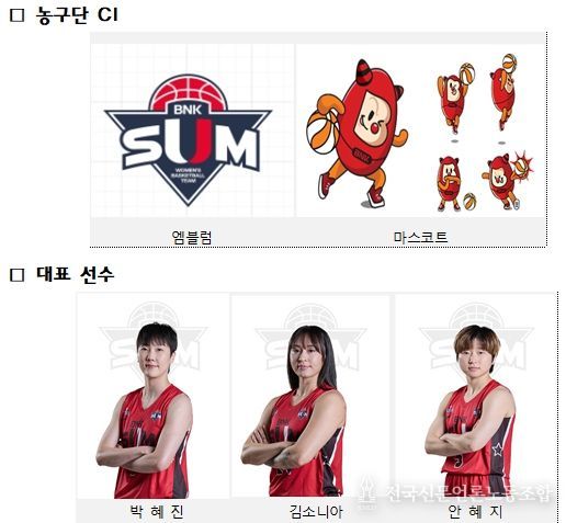 BNK썸 농구단