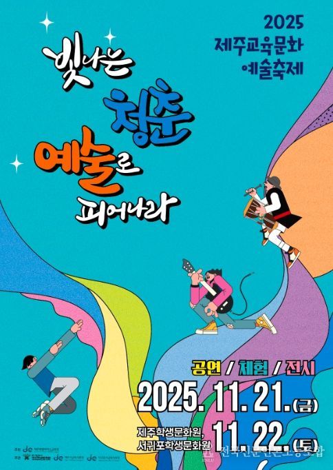 ‘2025 제주교육문화예술축제’ 포스터