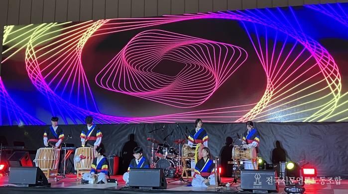 19일 전라남도교육청순천만생태문화교육원에서 ‘2025 청소년미래도전프로젝트 활동 나눔의 날’행사가 진행되고 있다.