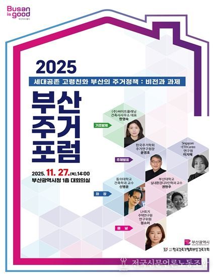 '2025 부산주거포럼' 포스터