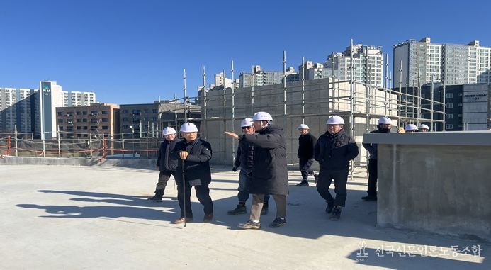 여주도시공사, 오학동 문화복지센터 건립공사 현장 동절기 대비 화재예방 및 안전관리 점검 실시
