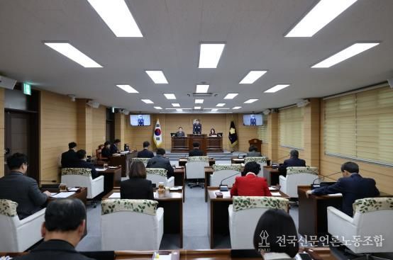 부여군의회, 제297회 정례회 마무리