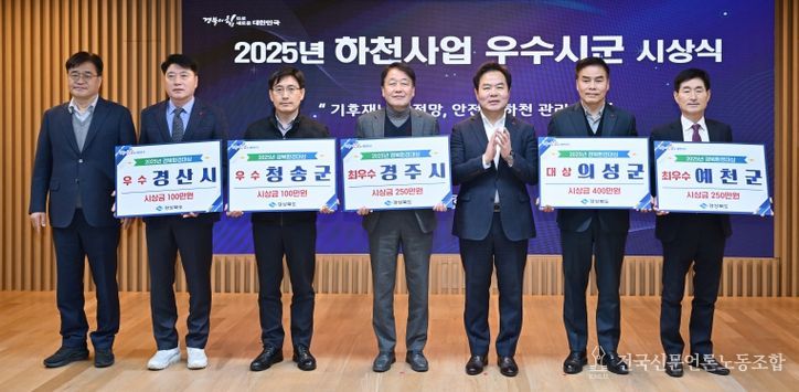 경북도,‘2025년 경북 환경대상’ 우수
