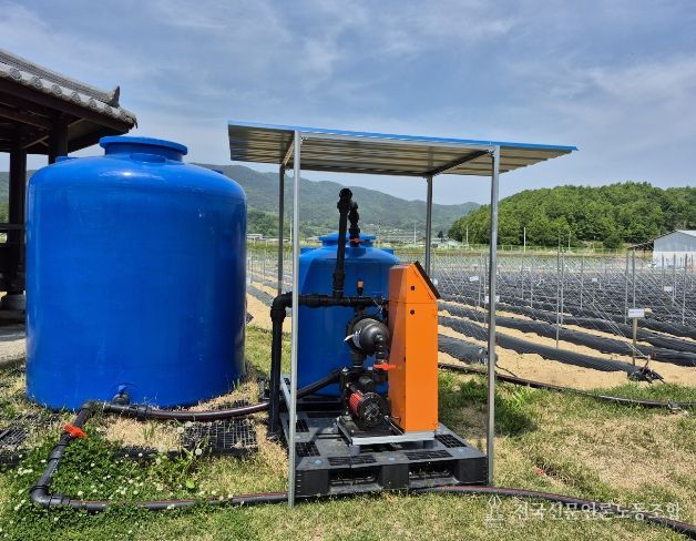 자동 관수·관비 현장 적용