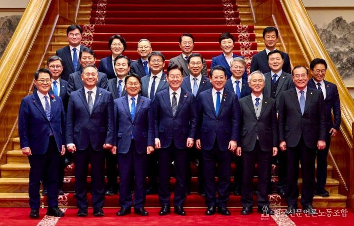 강기정 시장, 청와대 오찬 간담회 참석