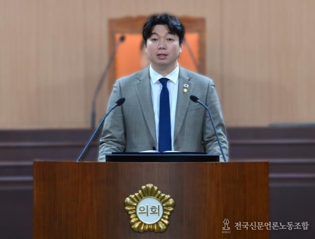 광주광역시 신정훈 북구의원, ‘긴급현안질문 회피한 문인 북구청장’ 질타