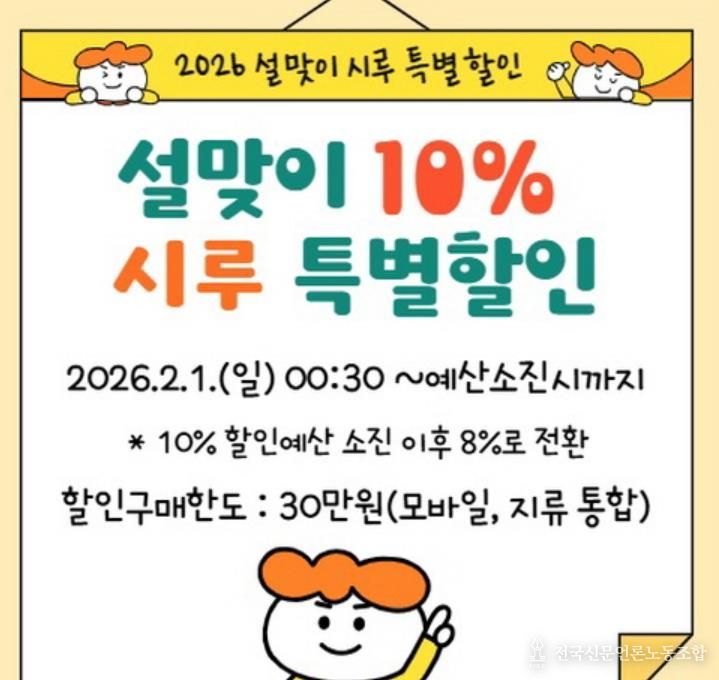 설맞이 시흥화폐 시루 10% 특별할인 추진