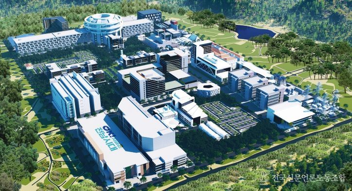 인공태양 연구시설 조감도
