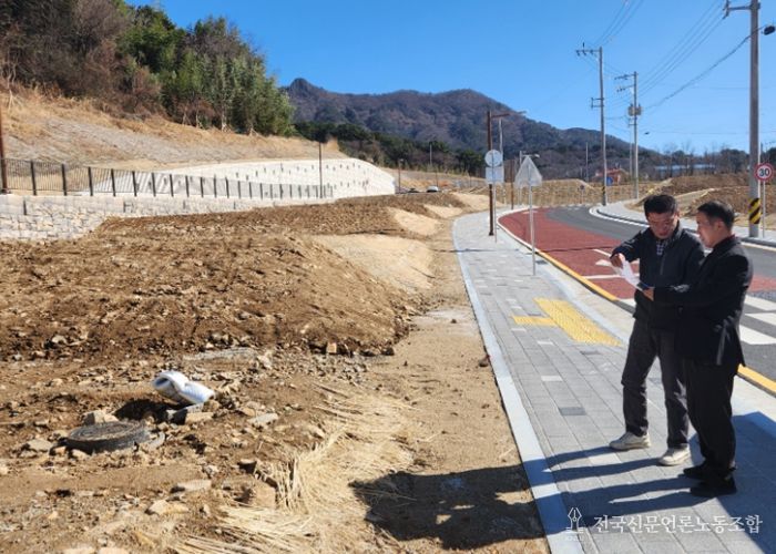 신성기 창원특례시 도시공공개발국장, 도시개발사업 현장 점검
