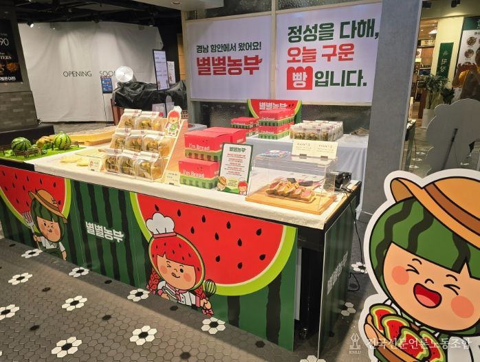 서울 강남 뉴코아아울렛 한시 판매장 운영