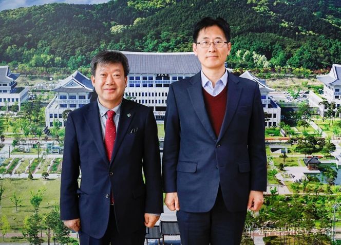 남한권 울릉군수, 경북도 행정부지사ㆍ예산담당관 면담