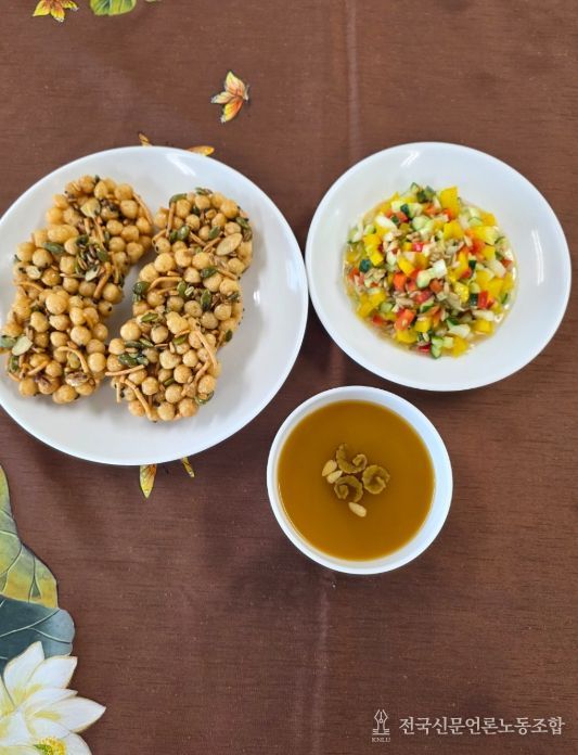 강진 쌀귀리를 활용해, 레시피로 만든 요리.