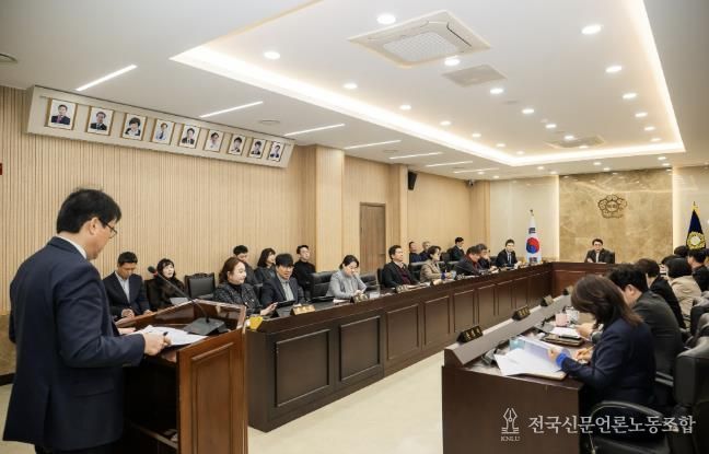 남양주시의회, 현안사항 보고회 및 전체의원 간담회 개최