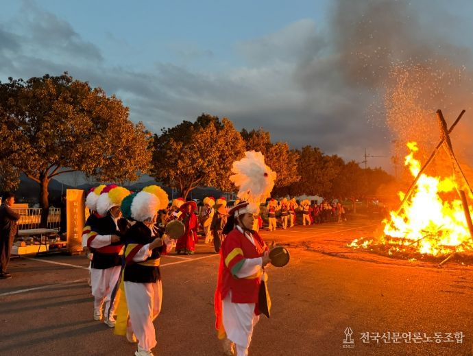 화순군 도곡면, 정월대보름 맞이 달집태우기 행사