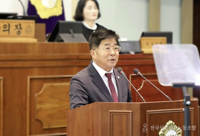 제318회 함안군의회 임시회 황철용 의원 5분 자유발언