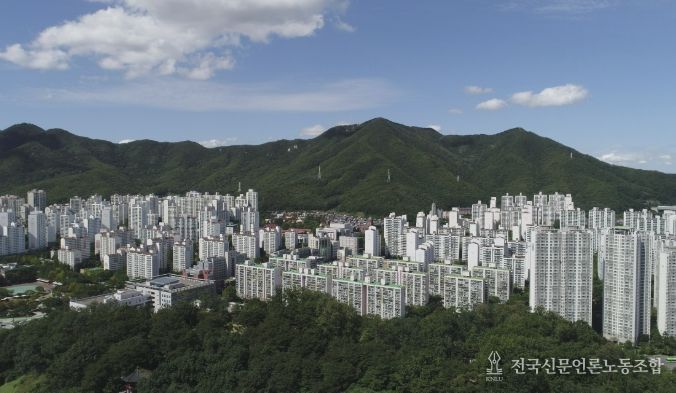 산본신도시 전경