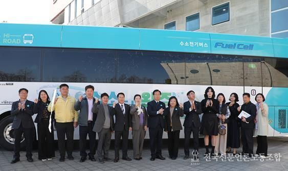 완주 XR 하이로드 스마트버스 시승식 성