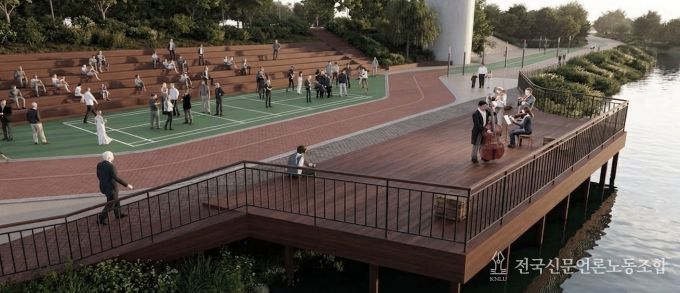 수변무대 조감도