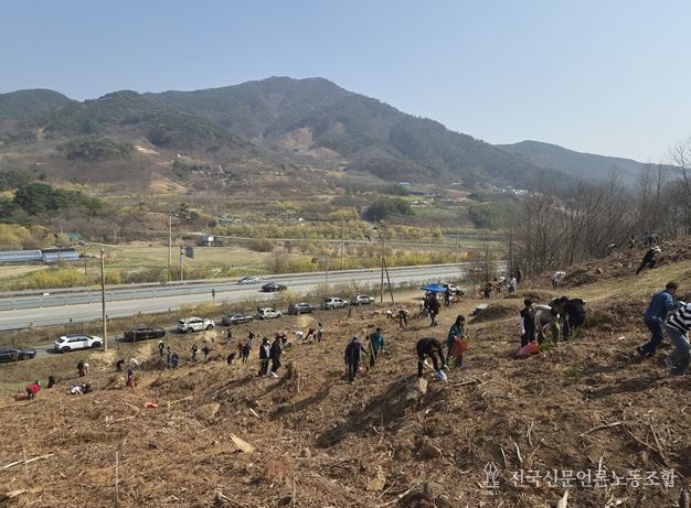 구례군, 제81회 식목일 기념 나무심기 행사
