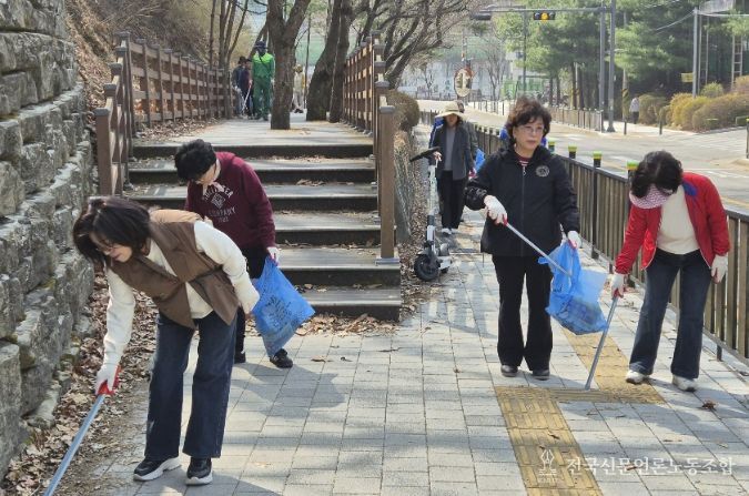 수원시 장안구 조원1동, 봄맞이 대청소로 ‘쾌적한 마을’ 조성