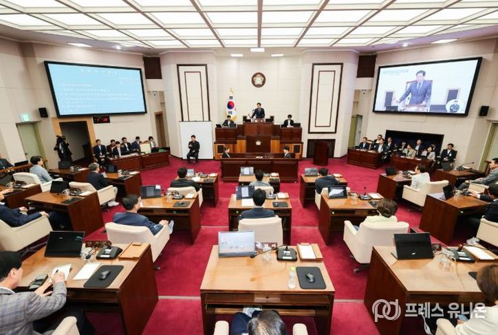 구미시의회 제295회 임시회 개회!