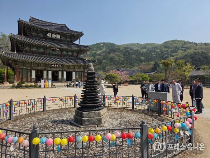 국가유산청, 김제 금산사·귀신사 현장 점검